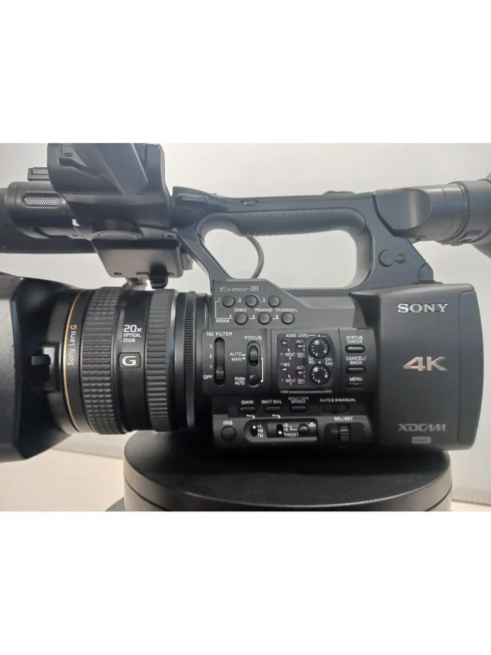Prof. Sony PXW-Z100 4K XDCAM  Camcorder in great Condition--184 original hours